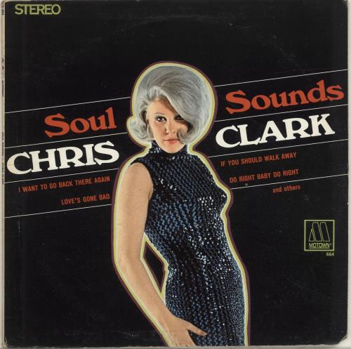 Chris Clark Soul Sounds US vinyl LP album (LP record) (698658)